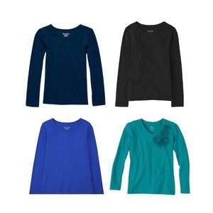 Girl’s The Children’s Place Size Long Sleeve Tees Bundle- Size Small•5/6